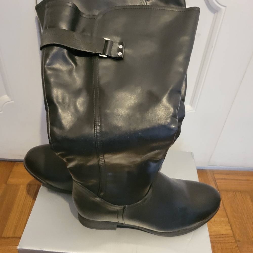 Avenue black lina tall boots